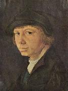 Lucas van Leyden Self-portrait oil painting artist